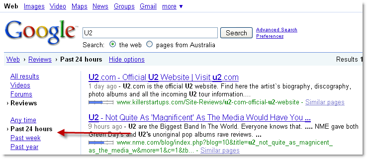 GoogleShowOptions5